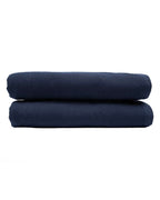 Terra Fringeless XL Bath Bundle – Navy – 2 Pack