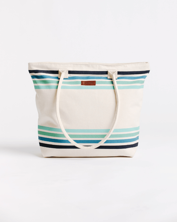 Retro Turtles Beach Tote