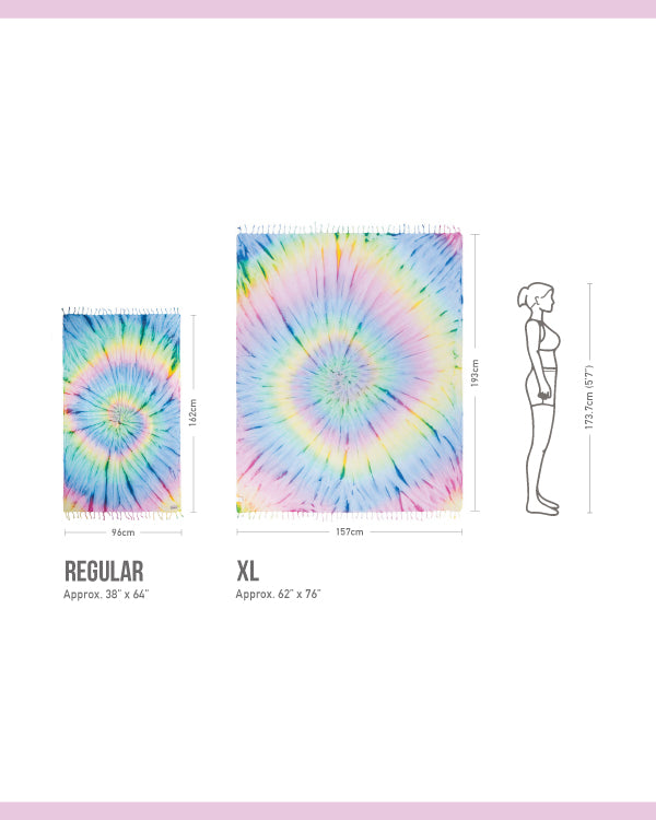 Wanderlust Tie Dye Beach Towel – Sand Cloud