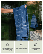 Terra XL Bath Bundle 2 Pack – Grey