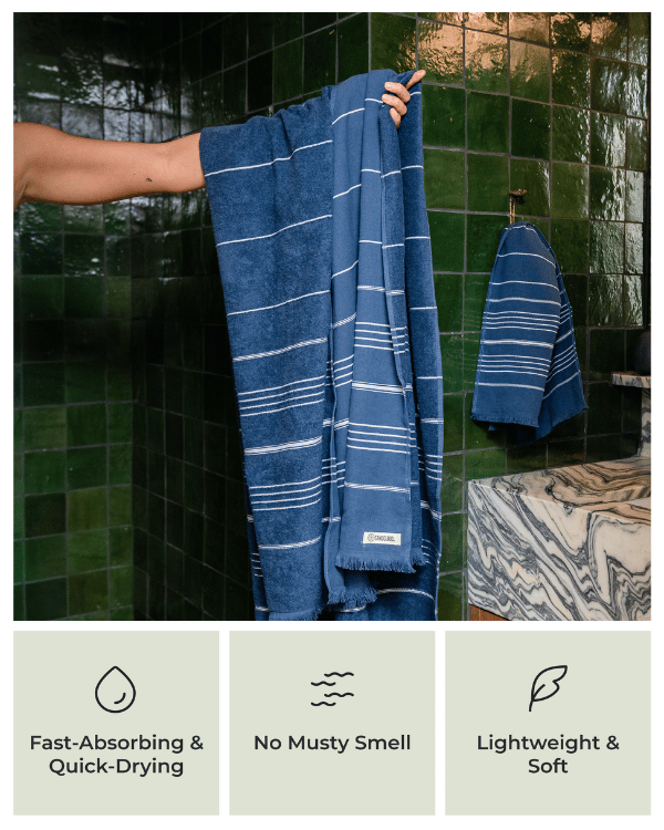 Classic XL Bath Bundle 2 Pack – Navy