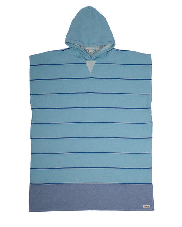 Terra Hooded Poncho Black