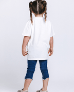 Make The Sea Trash Free Kids Tee – White