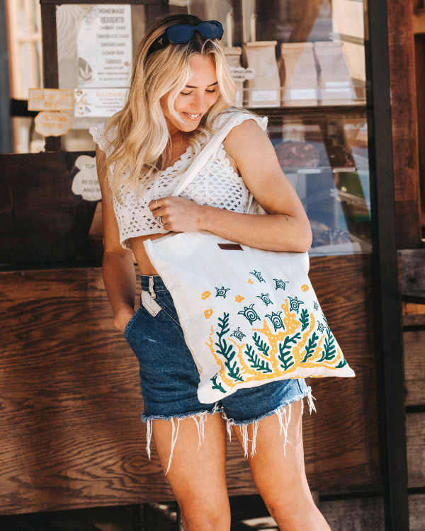 Diamond Mudcloth Everyday Tote