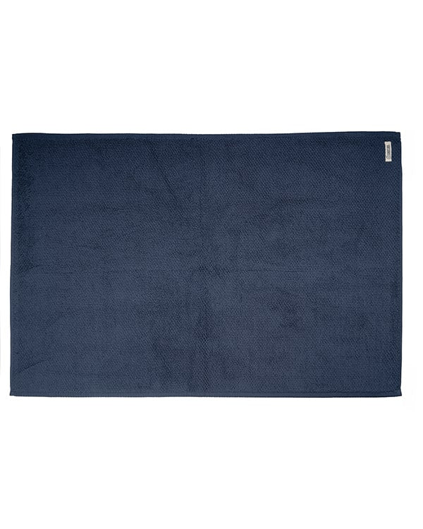 Willow Bath Mat – Navy