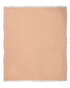 Little Fishies Gauze Receiving Blanket Set – 3 Pack – Seafoam / Peach Fuzz / Natural