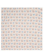 Ducky Gauze Hooded Blanket Single