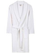 Micro Waffle Robe – Frost White
