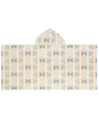 Fishies Hooded Kids Bath Towel