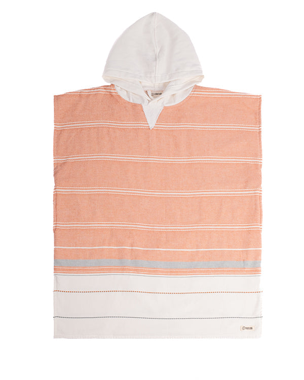 Geo Turtle Hooded Poncho Youth