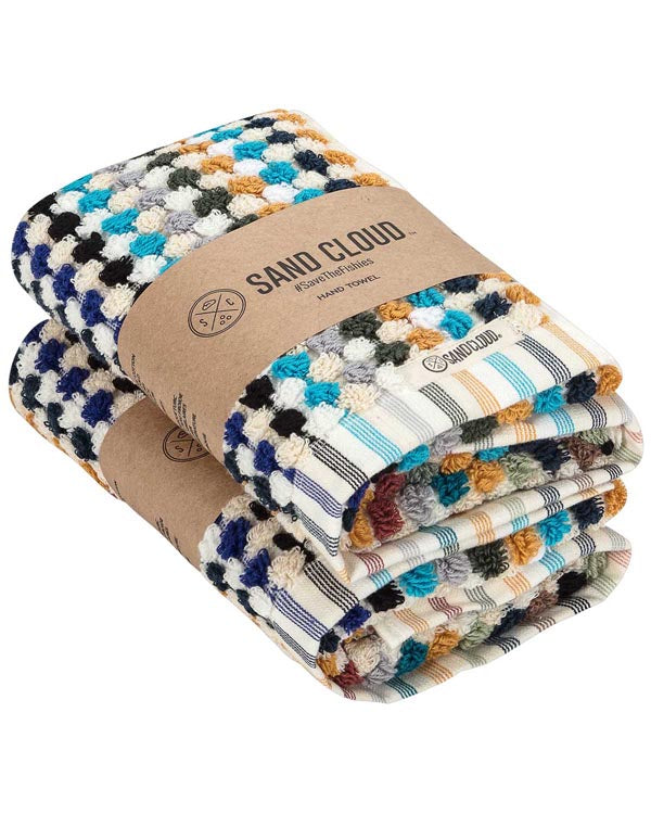 Stripe Polka Dot Hand Bath Bundle – 2 Pack – Multi