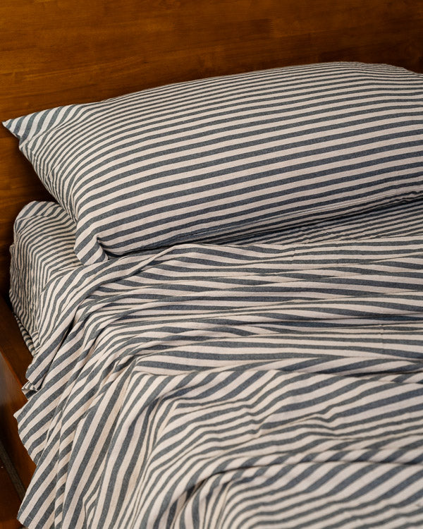 Classic Micro Twill Solid Melange Pillowcase Set Moss