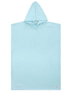 Classic Stripe Hooded Poncho – Seaglass