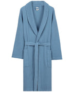 Micro Waffle Robe – Black