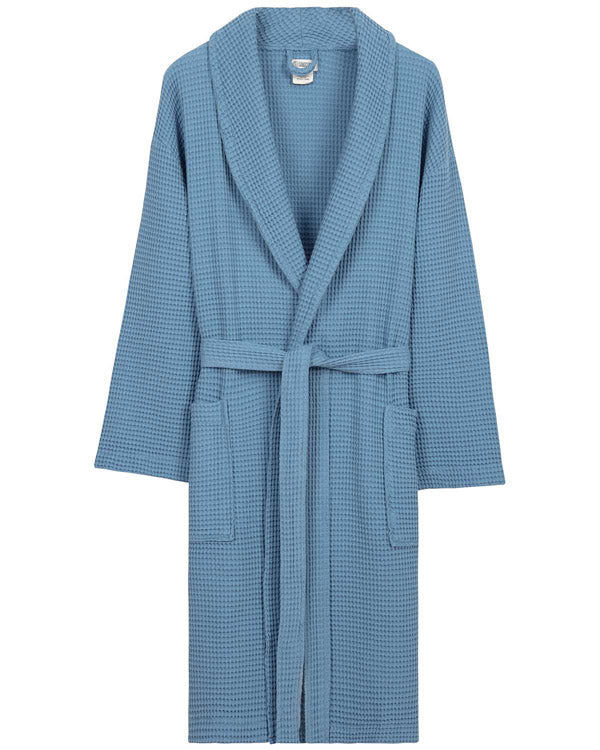 Micro Waffle Robe Sage