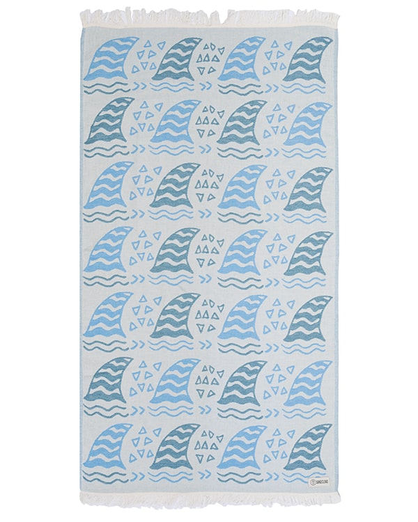 Swirl Shark Kids Towel