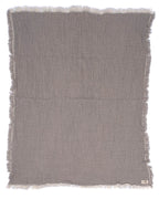 Little Fishies Gauze Receiving Blanket – Grey