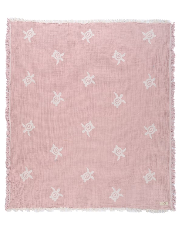 Choo-Choo Train Gauze Receiving Blanket Single with Pouch