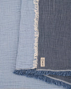 Senna Melange PARTY BLANKET™ Indigo – King