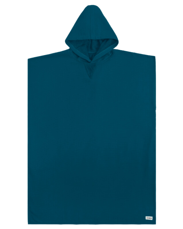 Terra Hooded Poncho Navy