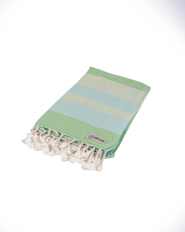 Peppermint Herringbone Stripe