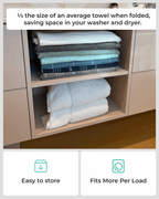 Terra XL Bath Bundle 2 Pack – Grey