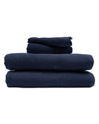 Classic Fringeless XL Bath Bundle – Navy