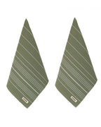 Classic Fringeless Hand Bath Bundle 2 Pack – Hedge Green
