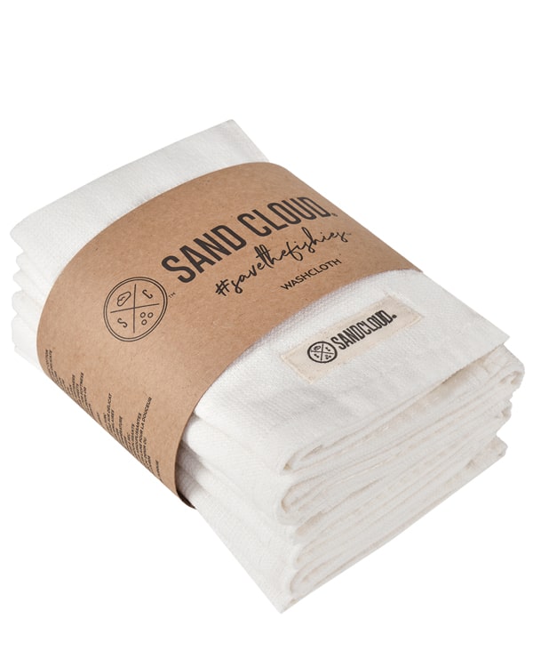 Terra Bath Washcloth Bundle – 6 Pack – Ivory
