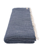 Senna Melange PARTY BLANKET™ Indigo – King