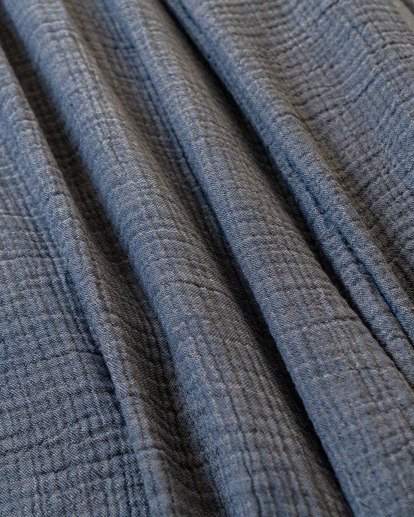 Senna Melange PARTY BLANKET™ Indigo – Queen