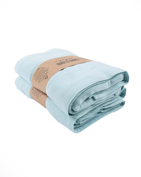 Classic Fringeless XL Bath Bundle – Black – 2 Pack
