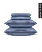 Classic Micro Twill Solid Melange Sheet Set Moss