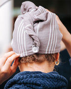 Terra Hair Towel – Sand