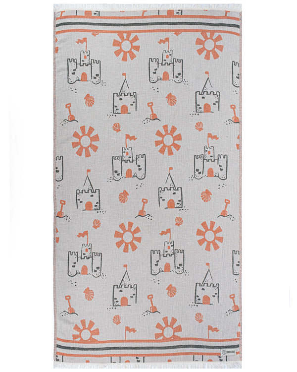 Shark Fin Kids Towel