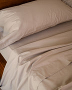 Signature Percale Solid Sheet Set Beige