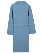 Micro Waffle Robe – Slate Blue