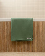 Terra Fringeless XL Bath Bundle 2 Pack – Hedge Green