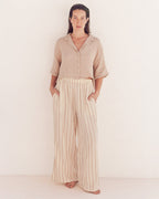 Sagar Gauze Crop Shirt – Pant Set