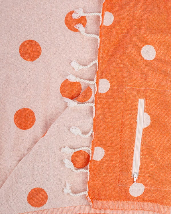 Polka Dots with Zip Pocket