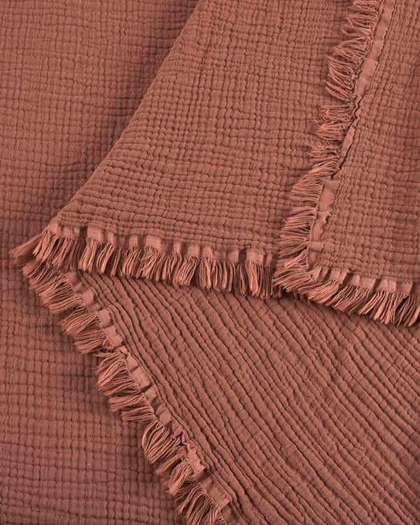 Lara Terracotta – PARTY BLANKET™ – Queen