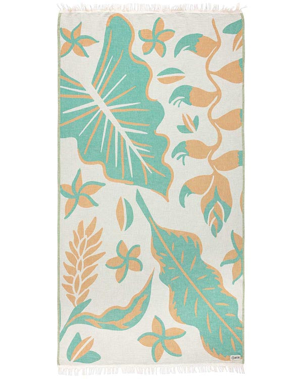 Grape Flower Mandala Beach Towel