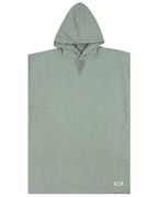 Terra Hooded Poncho Youth – Sage