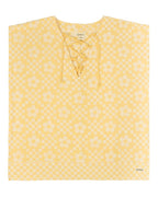 Floral Check Cover Up