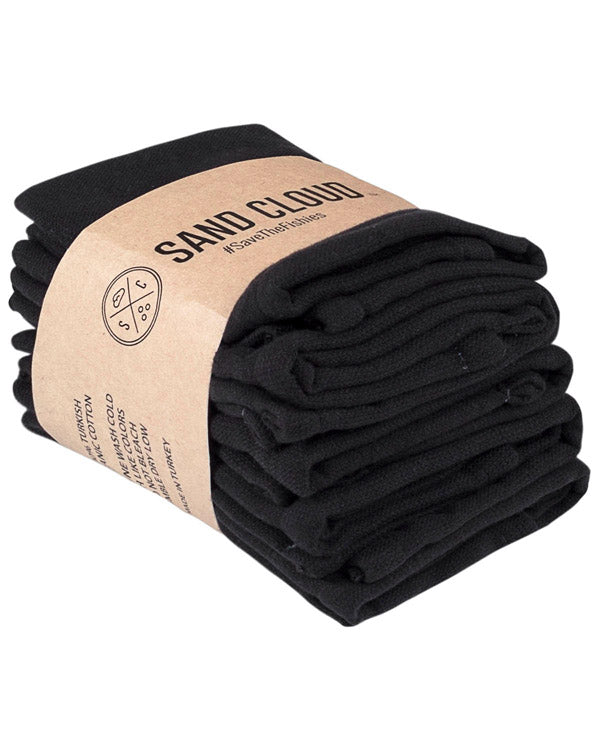 Classic Bath Washcloth Bundle- 6 Pack – Sand
