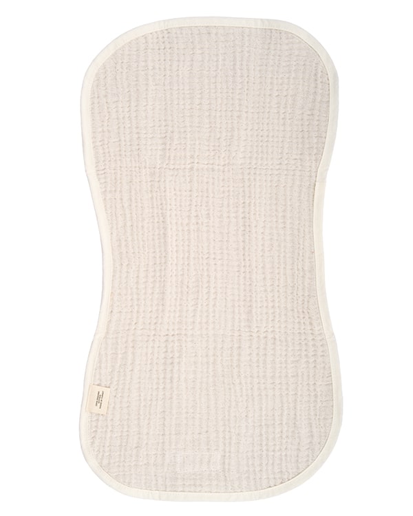 Little Fishies Gauze Burping Cloth Bundle – 3 Pack – Natural / Beige / Warm Taupe