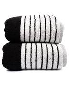 Micro Stripe Bath Bundle – 2 Pack – Black