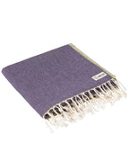 Grape Flower Mandala Beach Towel