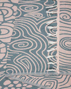 Swirl Turtle Dusty Pink