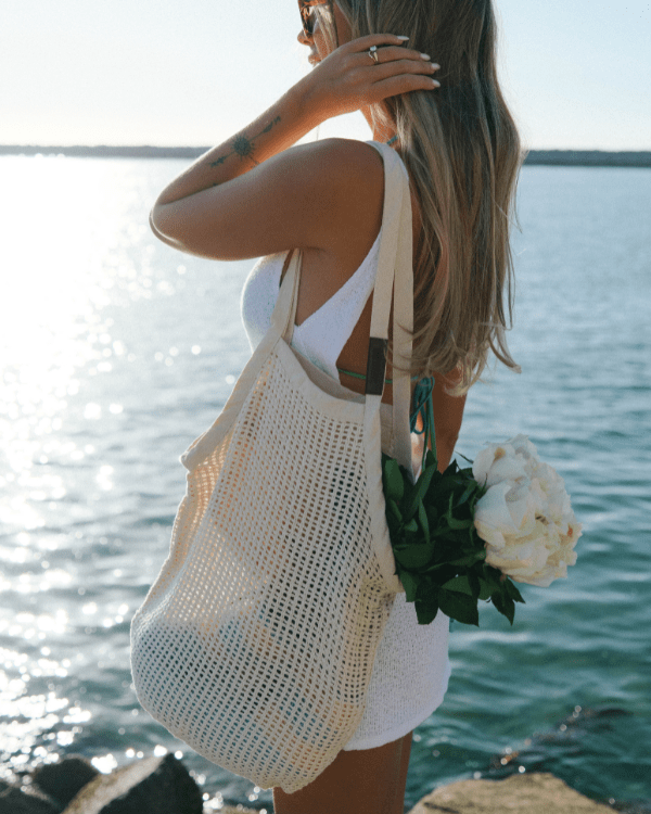 Net Market Bag Black